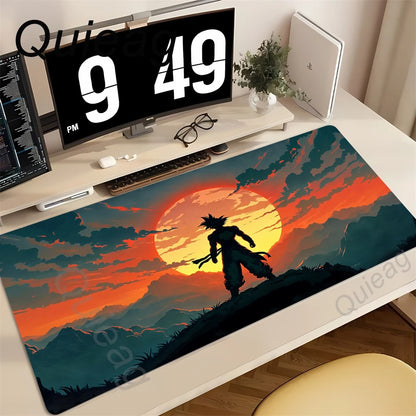 Large Mouse Pad DBZ Dragon Ball Master Game Rubber Mat Pc Keyboard Laptop Computer Speed Desk Mat Gaming Acessories Big Mousepad