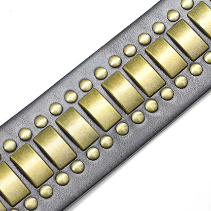 Genuine Leather Big Dog Collar 2inch Wide Diamond Dog Collars Durable Spike Pet Necklace Luxury for Medium Large Dogs Pitbull