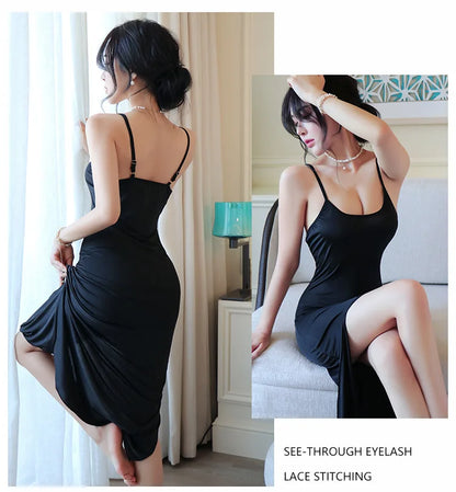 Dress Smooth camisole jumpsuit with elegant temperament and tight fit Casual women's dresses Woman clothing formal dresses woman