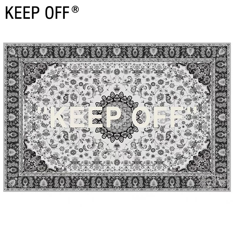 VIKAMA Fashion Carpet Bedroom Living Room Trend Personality Creative Boys Apartment Shoe Wall Bedside Dirty Mat Home Decoration