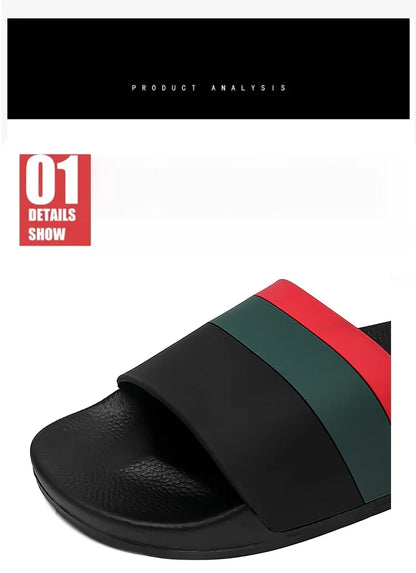 Summer beach slippers for men and women fashion comfortable EVA breathable sandals home indoor sandals plus size slippers 36-46