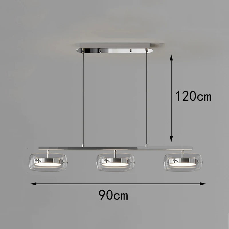 Nordic Home Decor Dining Room Pendant Lamp Lights Indoor Lighting Ceiling Lamp Hanging Light Chandelier Lamps for Living Room