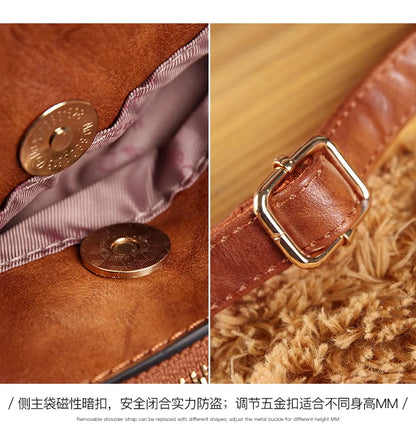 Vintage Women's Bag Luxury Designer Boston Style Women Shoulder Bag High Quality Fashion Crossbody Bags Female Handbags