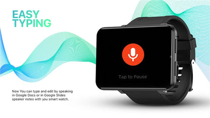 DM100 4G  Smart Watch Android 7.1 OS Phone 3 GB 32GB 5MP 2.86 Inch Screen Camera 480*640 Ips Screen 2700mah Battery Smartwatch
