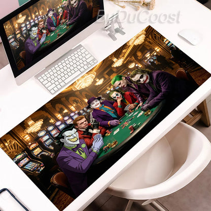 J-Jokers Popular Movies Mousepad HD Printing Computer Gamers Locking Edge Non-slip Mouse Pad XXL Non-Slip Keyboard PC Desk Pad