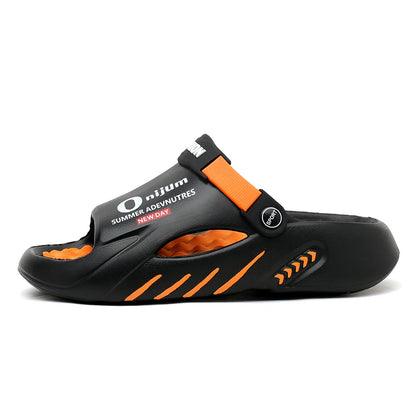 Men Sandals New Summer EVA Soft-soled Platform Slides Slippers Indoor Outdoor Walking Beach Shoes Flip Flops Mens Shoes