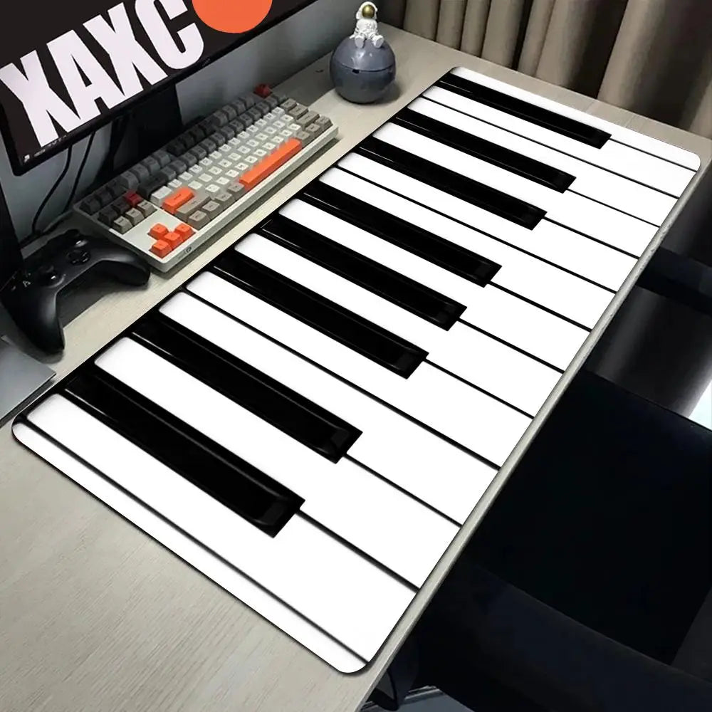 Trend Vintage Music Notes Piano Gaming Mouse Pad PC Laptop Gamer Mousepad Anime Antislip Mat Keyboard Desk Mat For Overwatch