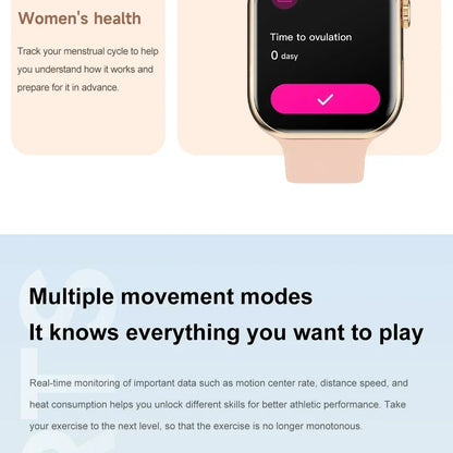 2026 Series 10 Watch 10 GPS Smart Watch Memory Music Video Bluetooth Call Heart Rate Waterproof NFC Smartwatch For Apple Android