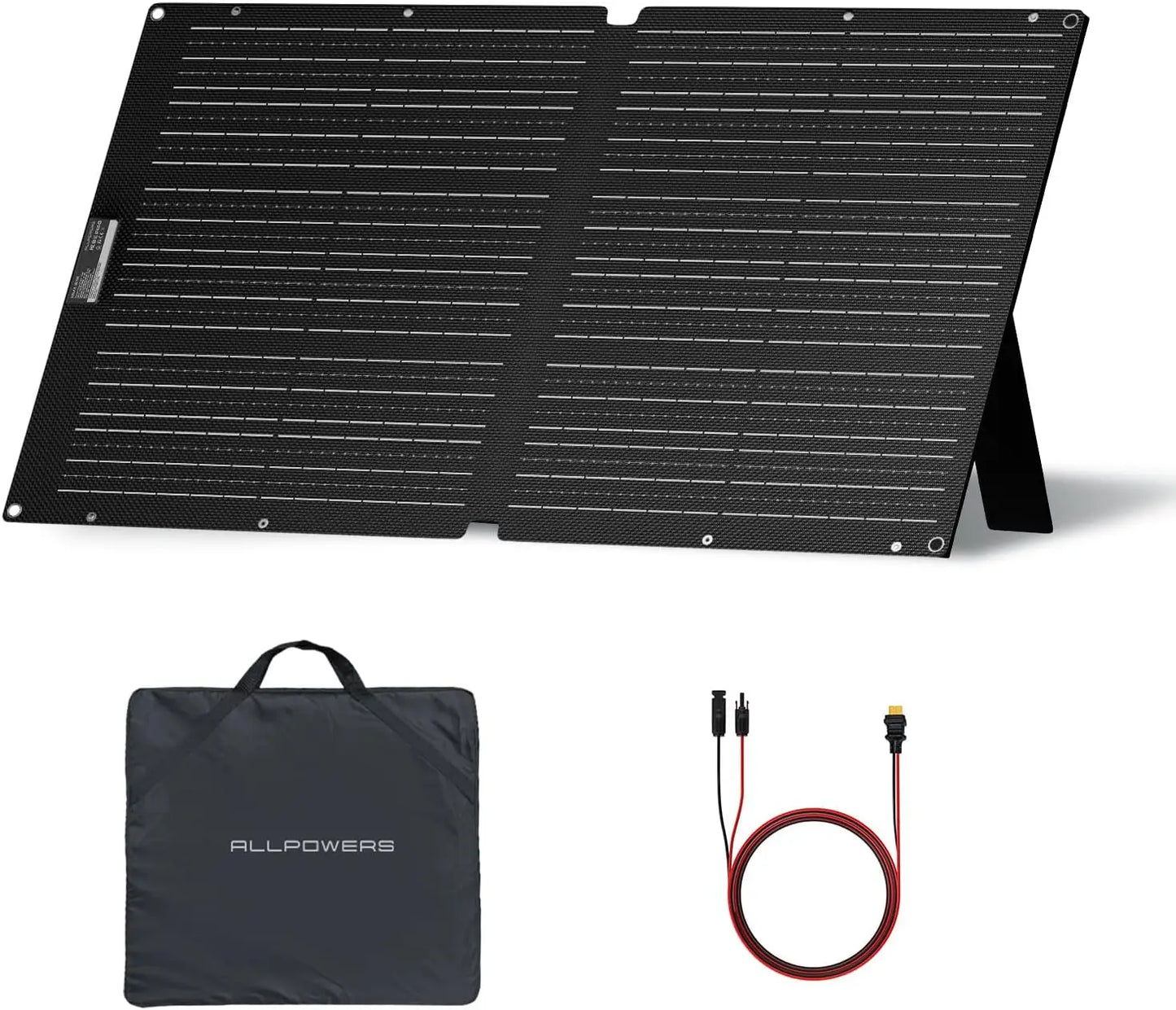 ALLPOWERS S2000 PRO Solar Generator 2400W Portable Power Station & SE100 100W Folable Solar Panels for Outdoor RV Camping Home
