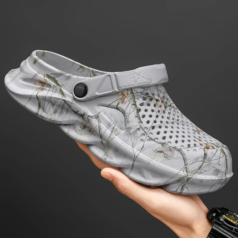 Plus Size 46 47 Summer Sandals for Men and Women Breathable EVA Beach Slippers Men Clogs Men Flip Flops Comfort Men Casual Shoes