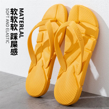 Summer Men's Flip Flops Plus Size 49 50 Soft Comfort Breathable Slippers Non-Slip House Outdoor Beach Slides Massage Flip Flops