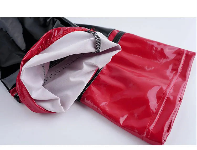 Patent Leather Thigh High Latex Stockings Women's Glossy Long Socks For Party Club Cosplay Lingerie Sexy Skinny Catsuit Stocking