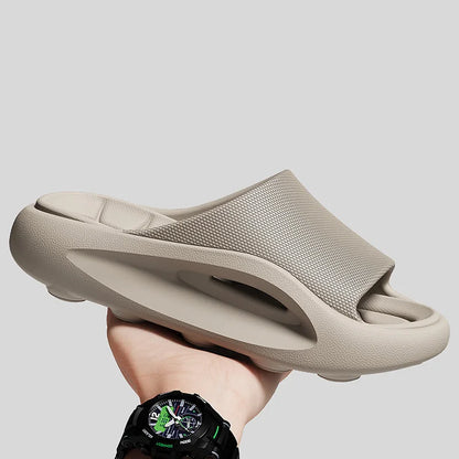 Fashion Men's Sports Slippers Non Slip Beach Sandals Indoor Outdoor Thick Sole Male Slides EVA Slippers Comfortable Couple Shoes