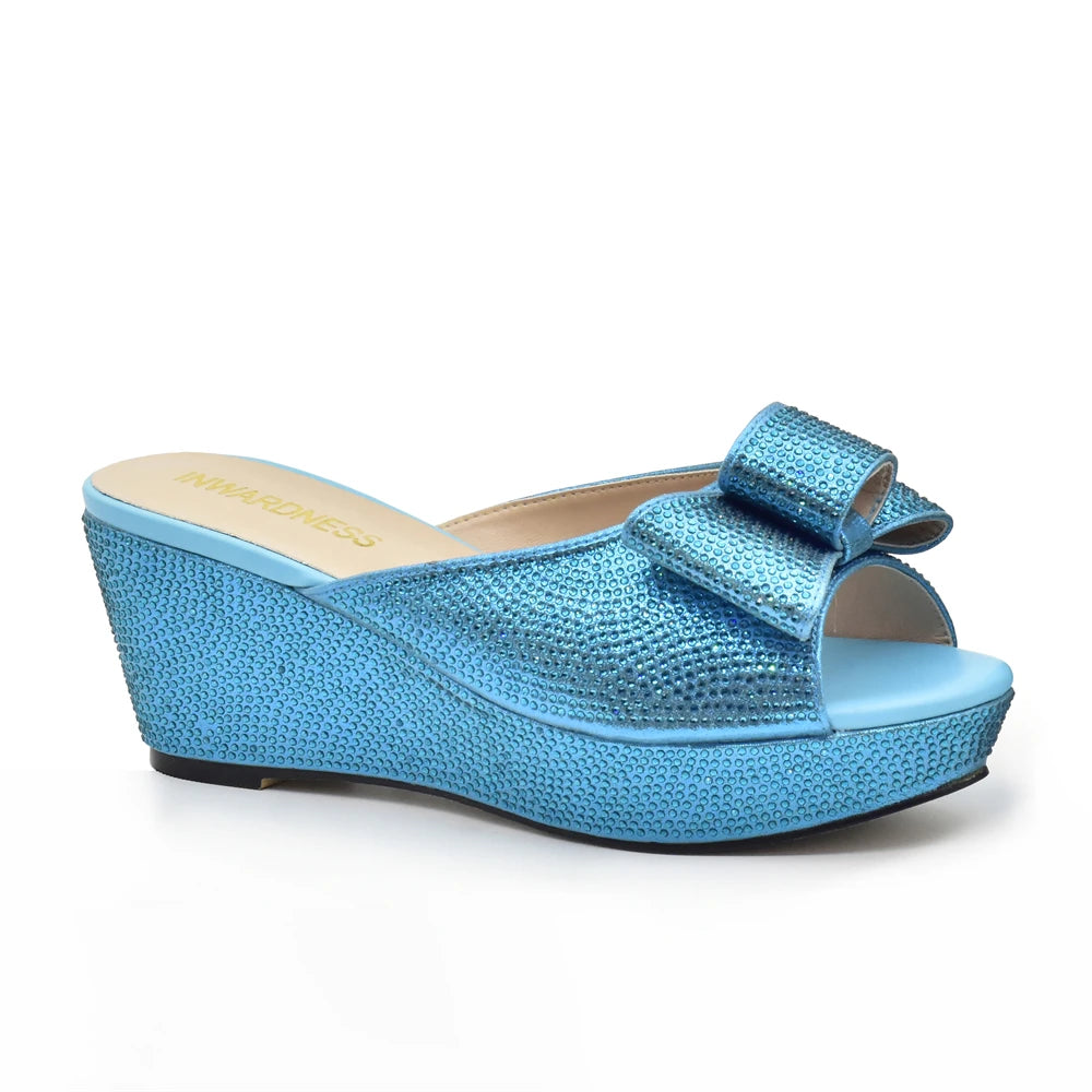 Designer Shoes Women Luxury 2026 Italian In Women High Quality African Wedding Shoes Spring Shoe Platform Woman Summer Slippers