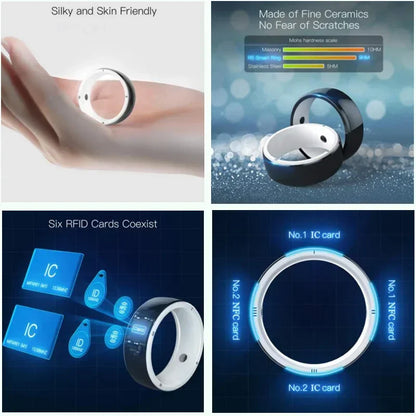 2026 New Jakcom R5 Smart Ring 6 RFID Cards Smart Sharing Smart Wearable Device for GPS ID IC NFC IOS Android WP Mobile Phones