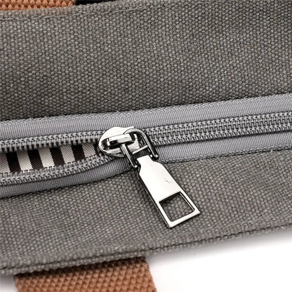 High Capacity Top-Handle Bag For Women Shoulder CrossBody Bag Vintage Canvas Ladies Tote Messenger Bag Female Travel Handbag
