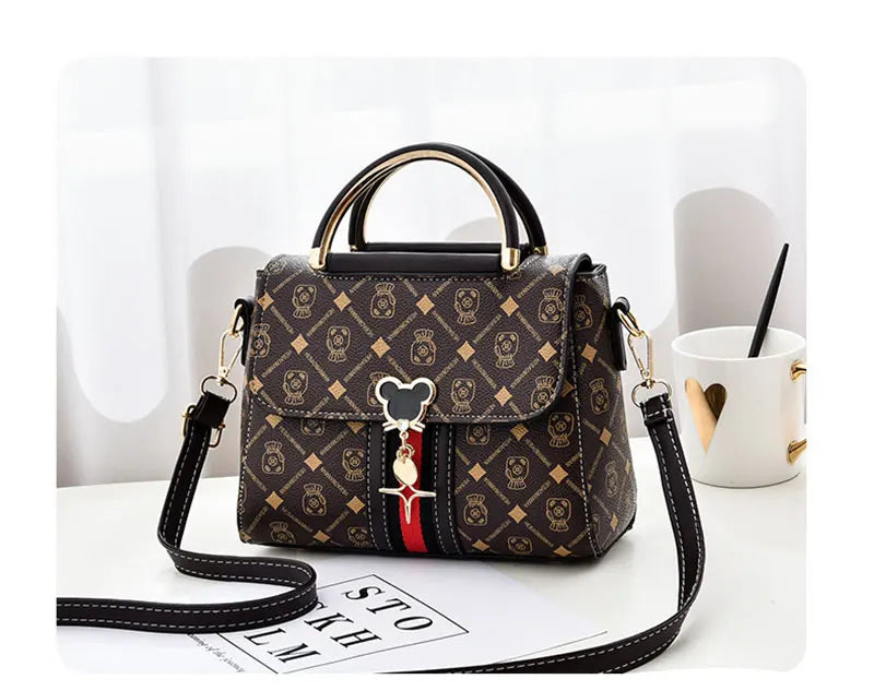 New Shoulder Bag Women Bag Tote Luxury Designer Handbag Women Handbags Leather Printed Monogram Single Shoulder Straddle Bag