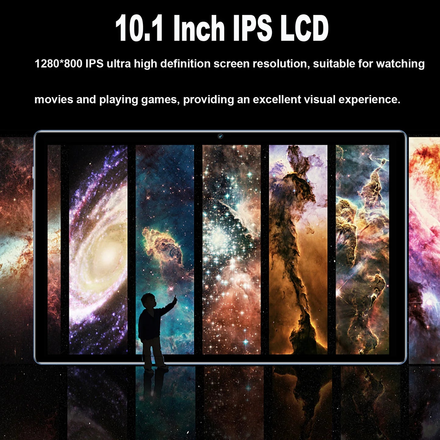 New 10.1 Inch Android Tablet Pc Google Play Octa Core Dual Cameras Dual SIM Phone Call Wifi Tablets 4GB RAM 64GB ROM