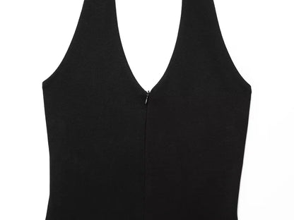 MUJER 2025 Long Jumpsuit Woman Flared Fitness Jumpsuits for Women Black Summer Woman Jumpsuit Sexy Sleeveless Backless Overalls