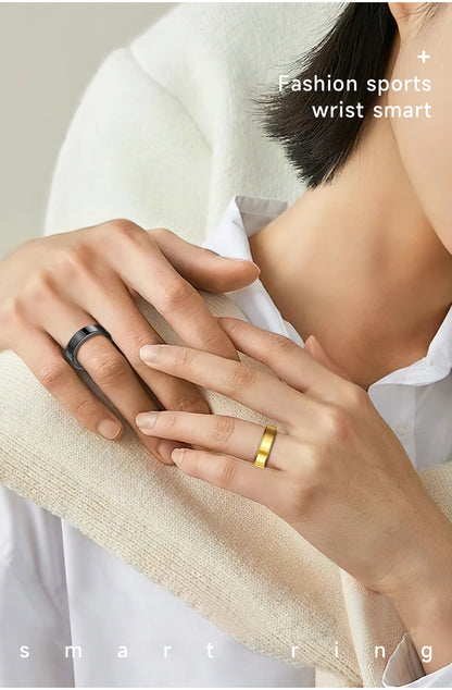 R10 Smart Ring with Charging Case for Men Women, Health and Sleep Monitor, 5ATM Waterproof, Multi-sport Mode, Smartring 2026 New