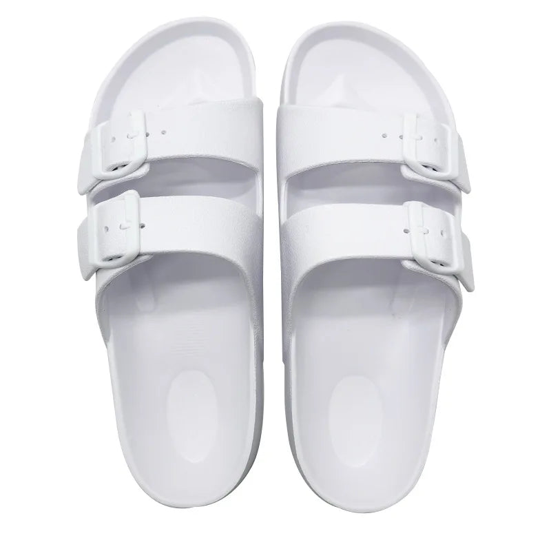 Shevalues Summer Fashion Sandals For Women New Non-slip Outdoor Beach Slippers Soft Comfort EVA Sandals Casual Women Home Slides
