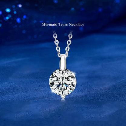 S925 Sterling Silver Moissanite  Clover Necklace GRA Certified s925 Sterling Silver 18k Plated Necklaces for Women Dainty Gift
