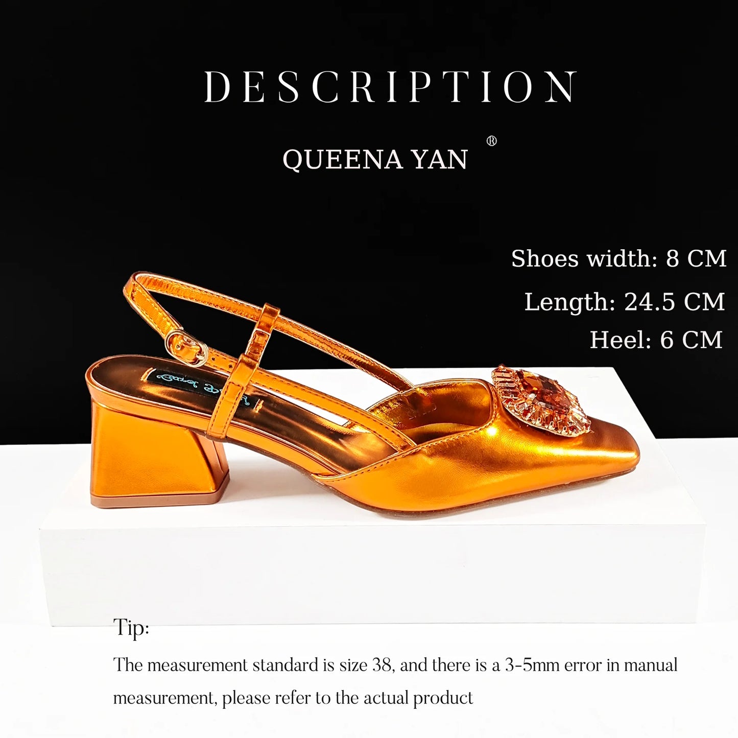 Queena Yan 2026 Nigerian Heel Party for Women Purple Color Shoes and Bag Set Rhinestone Handbag Italian Design Wedding