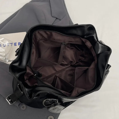 Soft Interior Compartment Shoulder Bags 2026 High Quality Contrasting Colors Bags for Women Fashion Zipper Pu Women's Handbags
