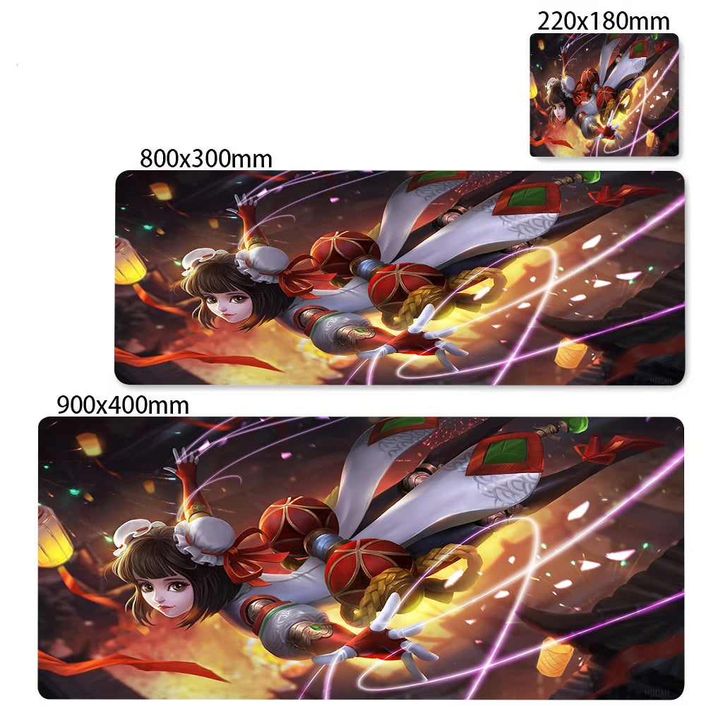 XXL Gaming Mousepad Large Mouse Pad Rubber Mouse Mat Gamer Big Desk Mat Mobile Legends Bang Bang Keyboard XL Mousepads 40x90cm