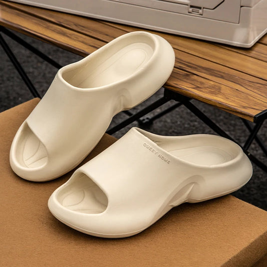 2025 New Fashion Men's Sports Shoes Non Slip Beach Sandals Indoor Outdoor High Quality EVA Slippers Comfortable Couple Slides