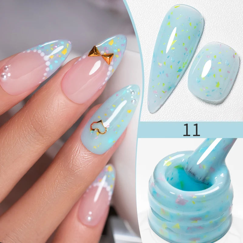 7.5ML Summer Fruit Series Cat Magnetic Gel Nail Polish Green Purple Pink Cat Eye Gel Soak Off UV Nail Art Varnish For Manicure