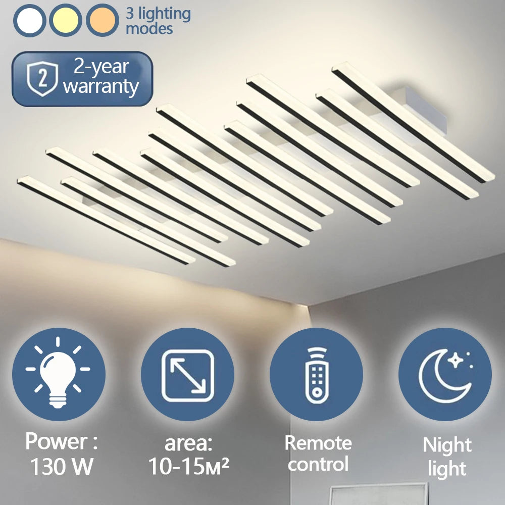 Modern Ceiling Chandelier Living Room Dining Bedroom LED Chandelier Ceiling Lights Nordic Design Home Decor Indoor Lighting