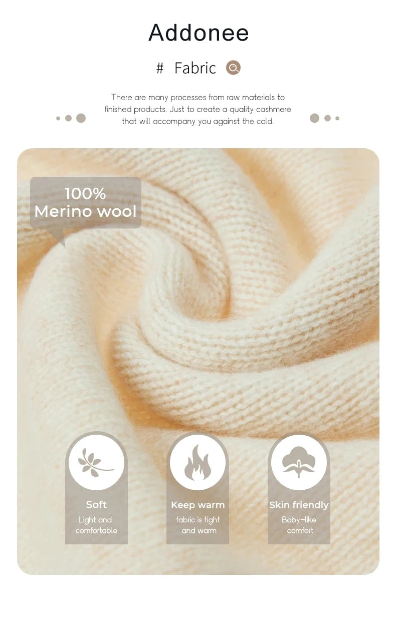 New Autumn Winter Soft Warm Cardigan Woman Cashmere Sweater O-neck Women 100% Merino Wool Sweater Loose Fit Hollow out Top Coat