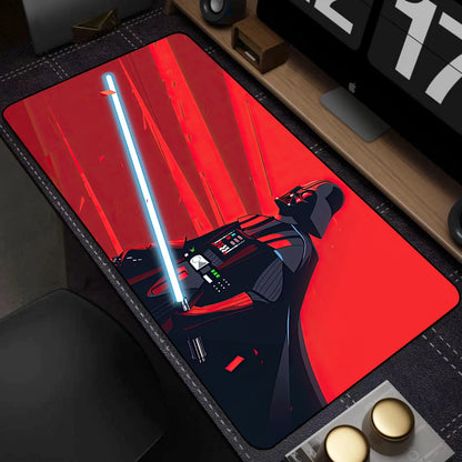PC Gaming Non-slip Mouse Pad 400x900mm Lock Edge Keyboard Mouse Mat Large Gamer Rubber Antislip Base Desk Mat Star Wars Mousepad