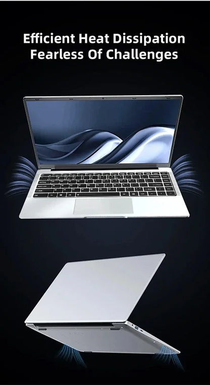 2026 Laptop Core I7 9850H A3950 Portable Laptops Windows 11 Pro 16GB RAM 1TB SSD 1920*1080 HD PC Gaming Computer Notebook Gamer