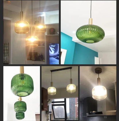 Modern LED Nordic Glass Pendant Lights Fixtures Bedroom Dinning Living Room Light Hanging Lamp Hanglamp Luminaire