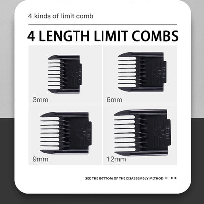Electric Pet Clipper Grooming Kit for Dogs Reachageable Trimmer Haircut Cat Hair Cutting Remover Quiet Nail Grinder Machine Set