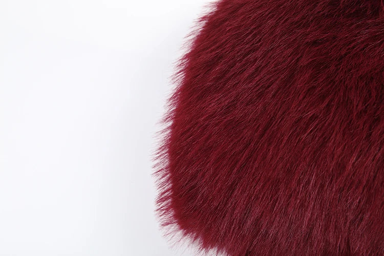 Sisterlinda Furry Slash Neck Jumpsuits Woman Luxury Hipster Patchwork Trend Sexy Hollow Stretch Fitness Club Activity Overalls