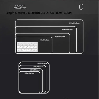 Red Gear Mechanism Anti slip Mouse Pad Computer Laptop Pad Game Console Pad Keyboard Mouse Pad Desk accessories office Pad