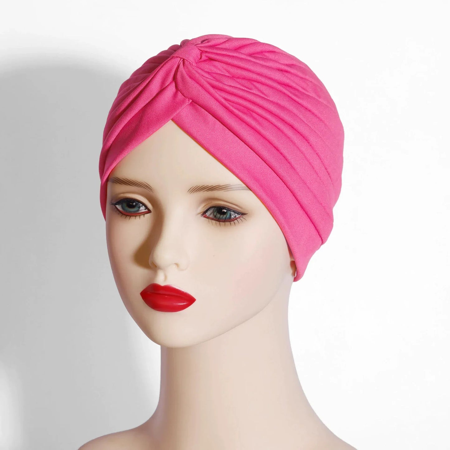 Women's Elastic Pullover Yoga Hat Watermelon Headscarf Hat Indian Headwrap Middle Eastern Muslim Hat