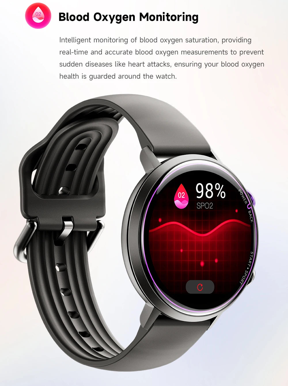 Big Price! Women's Smartwatch 50M Waterproof for Swimming Blood Pressure Sleep Heart Monitoring Diverse Sports Tracking
