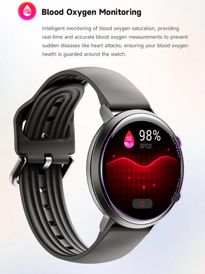Big Price! Women's Smartwatch 50M Waterproof for Swimming Blood Pressure Sleep Heart Monitoring Diverse Sports Tracking
