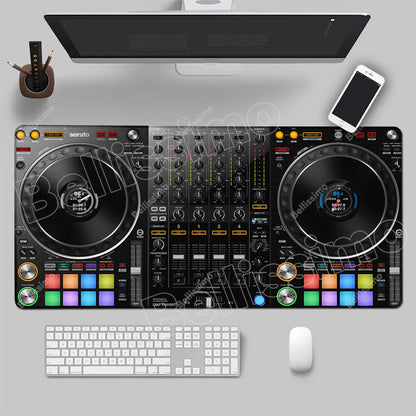 Mouse Pad Music Radio Dj Panel Gamer printon demand Custom Computer MousePad Natural Rubber Office Soft PC Accessory Desktop Pad