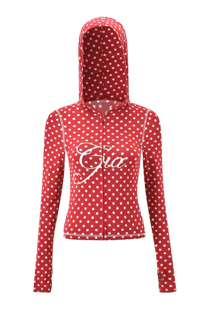 new shoulder letter printed open thread design slim fit hooded zipper short jacket shorts set