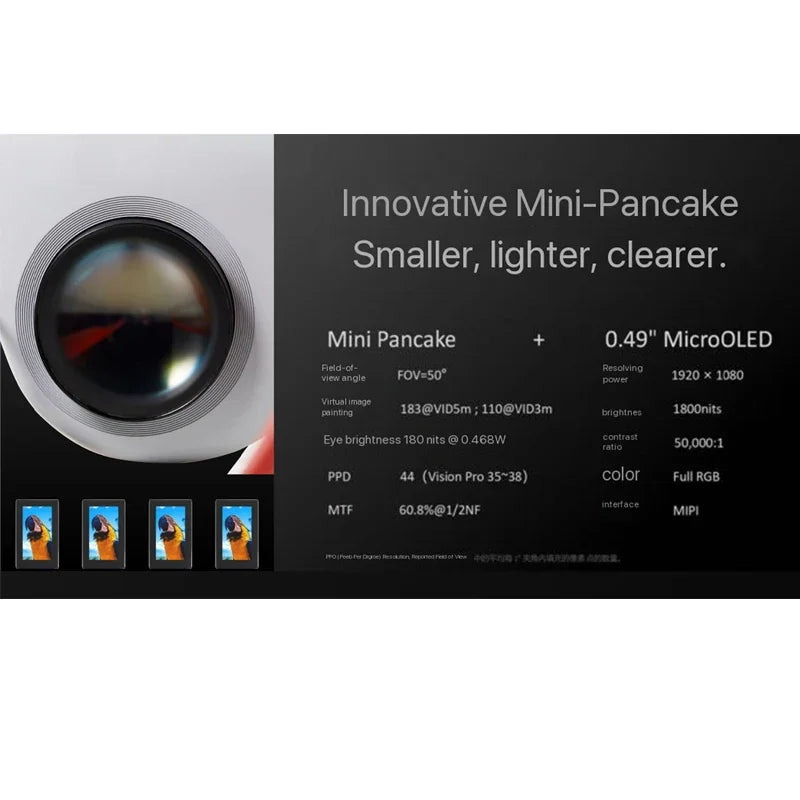 Slamglass Vision Air MR VR Smart Glasses Fov 50° Screen Private Cinema MR Viewing
