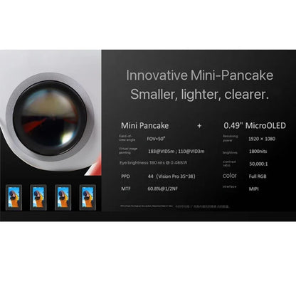 Slamglass Vision Air MR VR Smart Glasses Fov 50° Screen Private Cinema MR Viewing