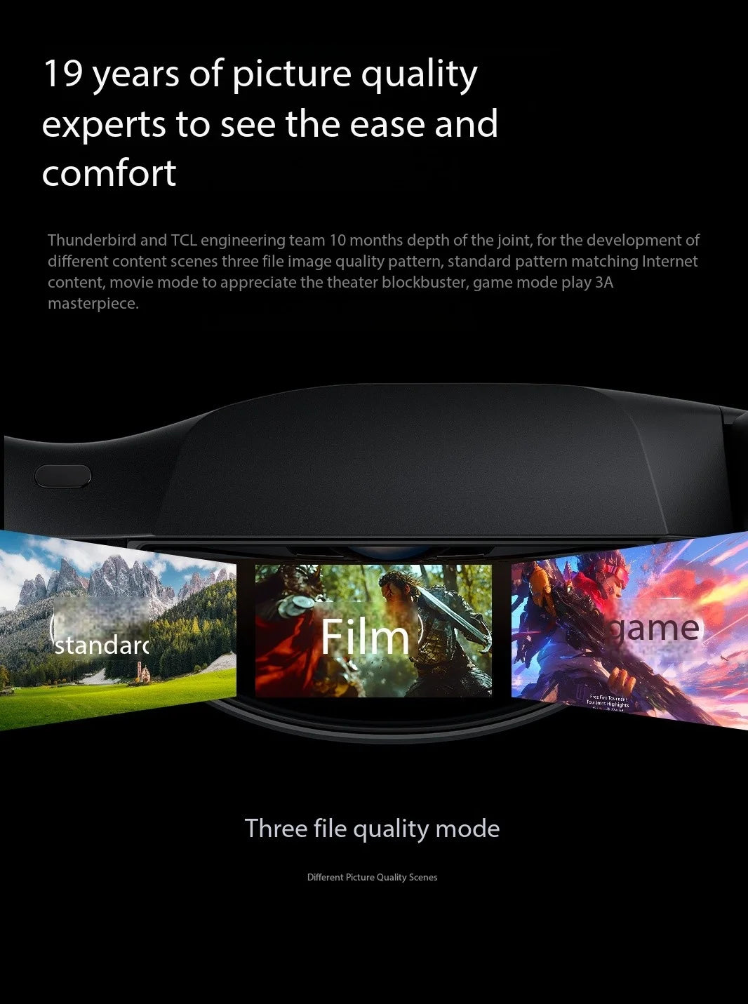 Rayneo Air 3 smart AR glasses HD viewing portable screen 120Hz1080P high refresh