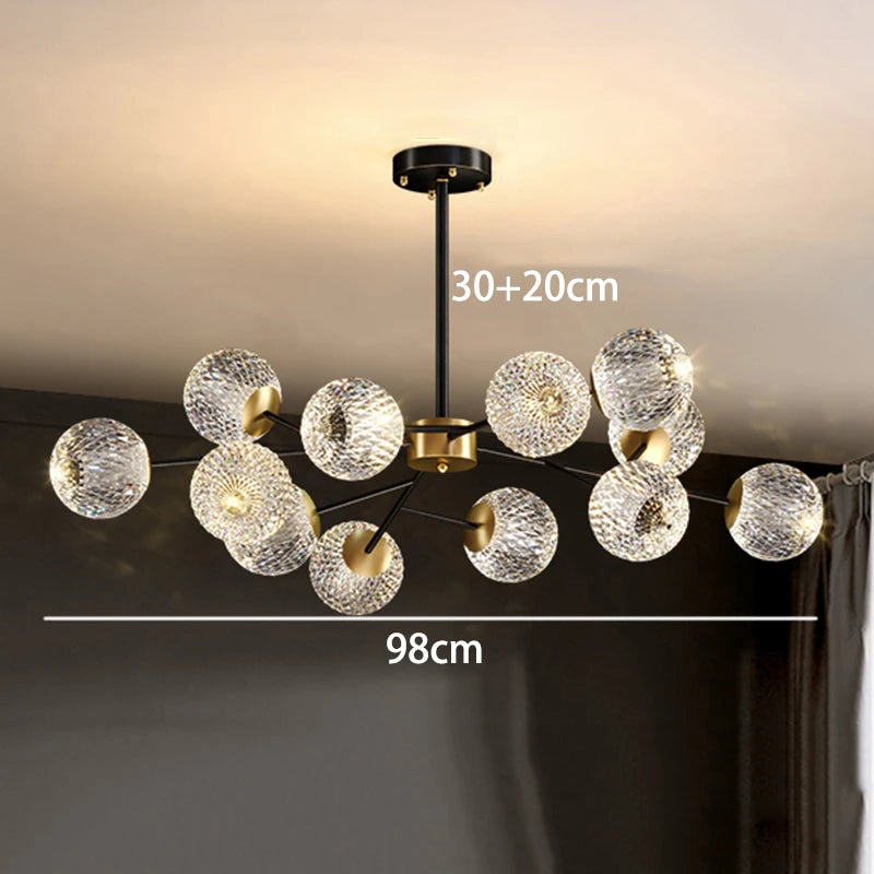 Modern home decor led lights pendant light lamps for living room Chandeliers for dining room hanging light indoor lighting