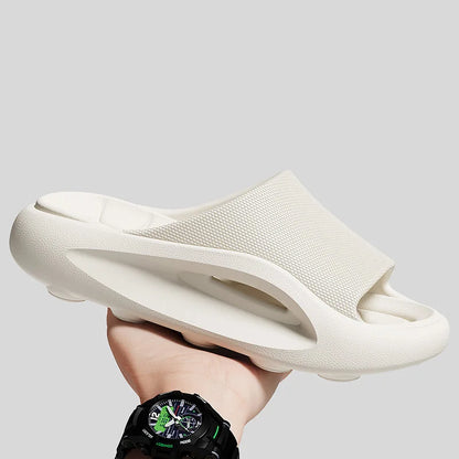 Fashion Men's Sports Slippers Non Slip Beach Sandals Indoor Outdoor Thick Sole Male Slides EVA Slippers Comfortable Couple Shoes