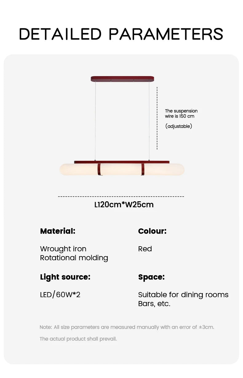 Minimalist Design LED Lights Modern Long Acrylic Ceiling Chandelier For Dining Room Kitchen Bar Luxury Home Interior Decoration